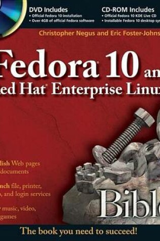 Cover of Fedora 10 and Red Hat Enterprise Linux Bible
