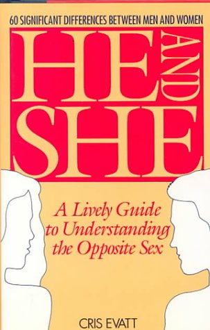 Book cover for He and She