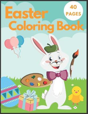 Book cover for Easter Coloring Book