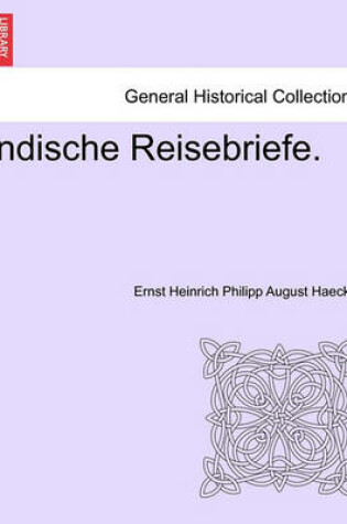 Cover of Indische Reisebriefe.