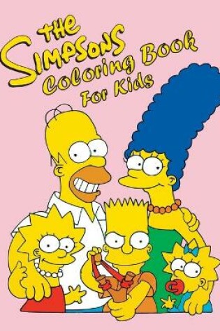 Cover of The Simpsons Coloring Book For Kids