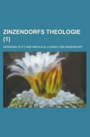 Cover of Zinzendorfs Theologie (1)