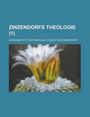 Book cover for Zinzendorfs Theologie (1)