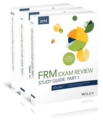 Book cover for Wiley 2018 Part I FRM Exam Study Guide & Practice Question Pack