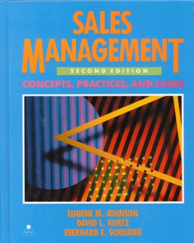 Book cover for Sales Management