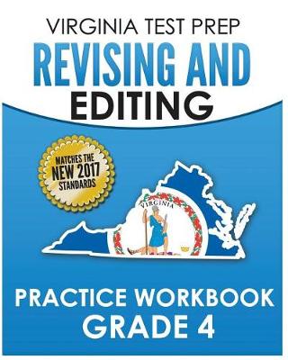 Book cover for Virginia Test Prep Revising and Editing Practice Workbook Grade 4