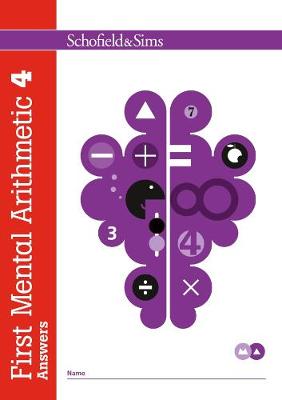 Cover of First Mental Arithmetic Answer Book 4