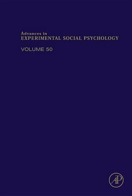 Cover of Advances in Experimental Social Psychology