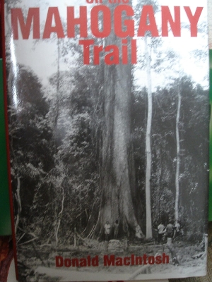 Book cover for On the Mahogany Trail