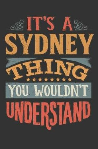 Cover of Its A Sydney Thing You Wouldnt Understand