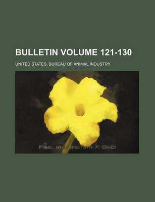 Book cover for Bulletin Volume 121-130