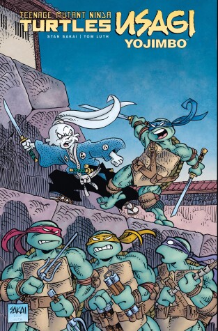 Book cover for Teenage Mutant Ninja Turtles/Usagi Yojimbo