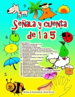 Book cover for Señala y Cuenta de 1 a 5