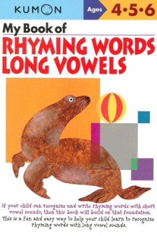 Cover of My Book Of Rhyming Words: Long Vowels