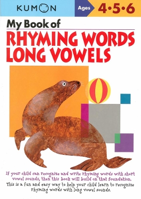 Book cover for My Book Of Rhyming Words: Long Vowels