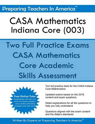 Book cover for CASA Mathematics - Indiana Core (003)