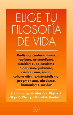 Book cover for Elige Tu Filosofia de Vida