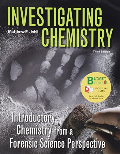 Book cover for Investigating Chemistry (Loose Leaf) & eBook Access Card (6 Month)