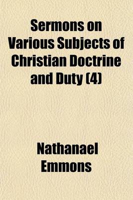 Book cover for Sermons on Various Subjects of Christian Doctrine and Duty (4)