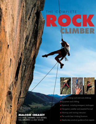 Book cover for The Complete Rock Climber