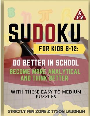 Book cover for Sudoku for Kids 8-12