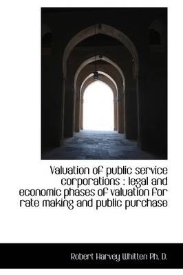 Book cover for Valuation of Public Service Corporations