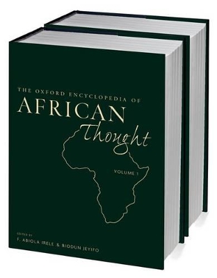 Book cover for The Oxford Encyclopedia of African Thought