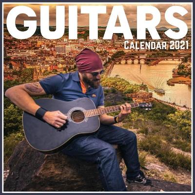 Book cover for Guitars Calendar 2021