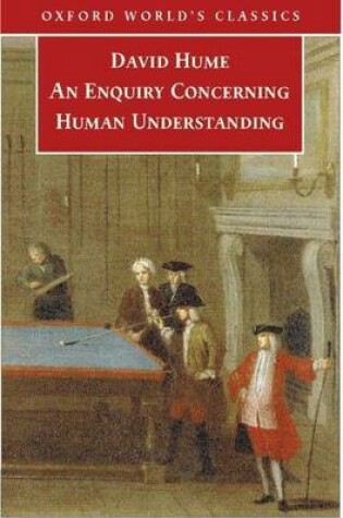 Cover of Enquiry Concerning Human Understanding, An. Oxford World's Classics.