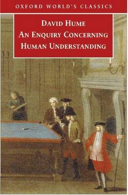 Book cover for Enquiry Concerning Human Understanding, An. Oxford World's Classics.