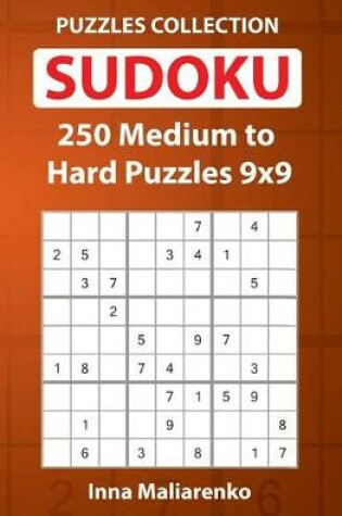 Cover of Sudoku - 250 Medium to Hard Puzzles 9x9