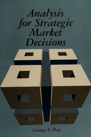 Cover of Analysis for Strategic Market Decisions