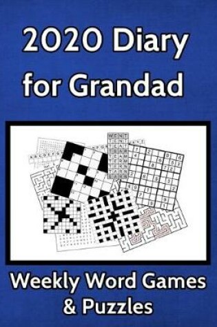 Cover of 2020 Diary for Grandad Weekly Word Games & Puzzles