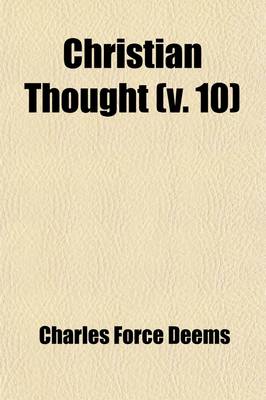 Book cover for Christian Thought (Volume 10)