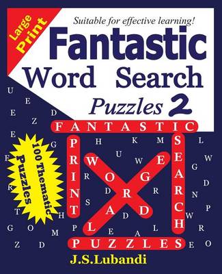 Book cover for Fantastic word search puzzles 2