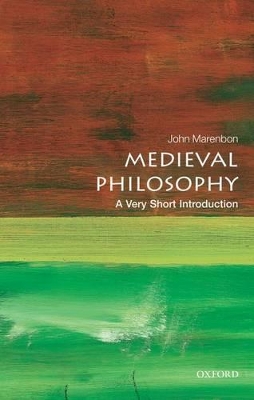 Book cover for Medieval Philosophy: A Very Short Introduction