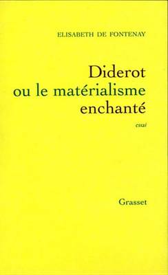 Book cover for Diderot Ou Le Materialisme Enchante