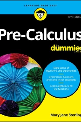 Cover of Pre-Calculus For Dummies