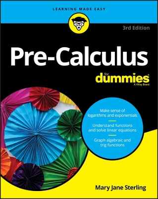 Book cover for Pre-Calculus For Dummies