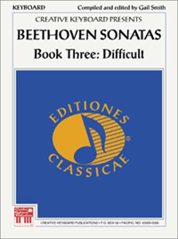 Book cover for Beethoven Sonatas Book Three
