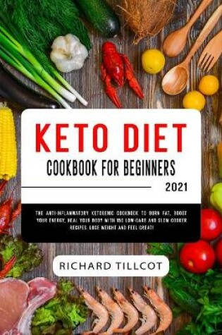 Cover of Keto Diet Cookbook For Beginners 2021