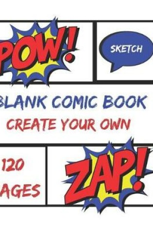 Cover of Blank Comic Book