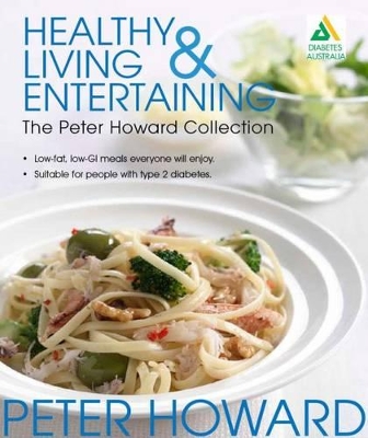 Book cover for Healthy Living and Entertaining