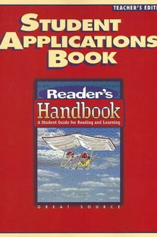 Cover of Student Applications Book