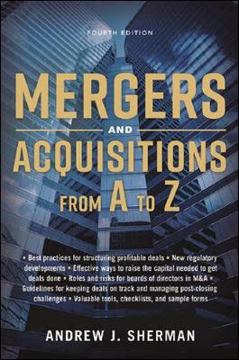 Book cover for Mergers and Acquisitions from A to Z