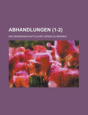 Book cover for Abhandlungen (1-2 )