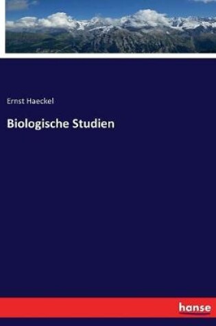 Cover of Biologische Studien