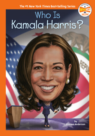 Book cover for Who Is Kamala Harris?