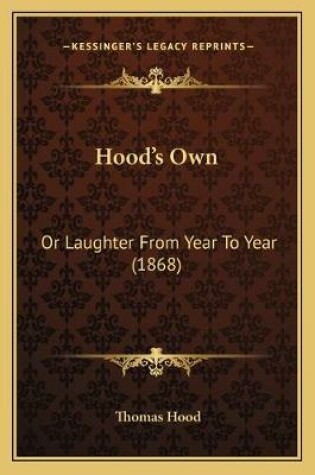 Cover of Hood's Own