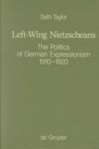 Cover of Left-Wing Nietzscheans